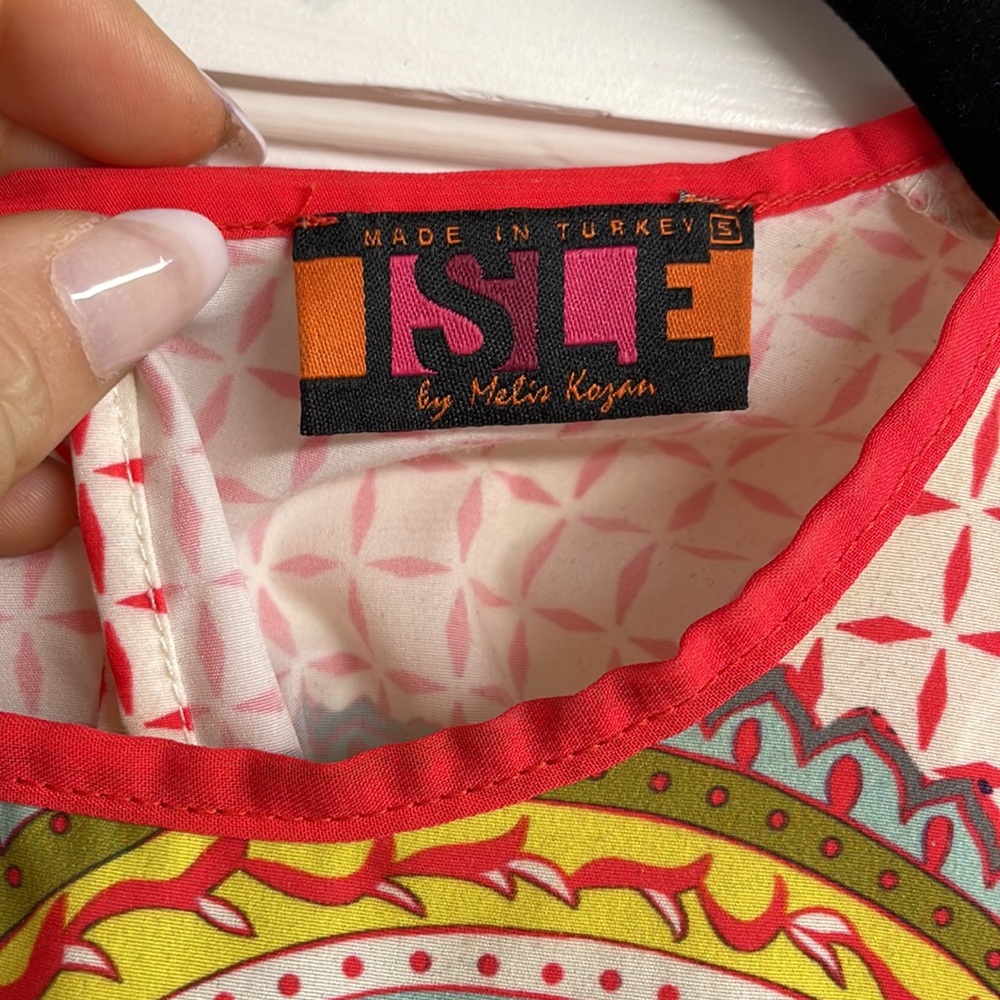 Patterned Silk Blouse - image 3